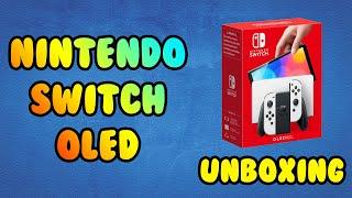 Nintendo Switch OLED Overview and Unboxing (+ Nintendo OLED Case unboxing)