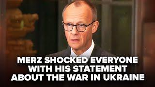 Friedrich Merzʼs NEW SHOCKING statement about the CESSATION of the WAR in Ukraine and Russia!