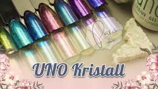 Гель-лаки UNO коллекция Kristall  Paris Nail