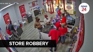 WATCH | One arrest made in connection with KwaZulu-Natal Vodacom store robbery