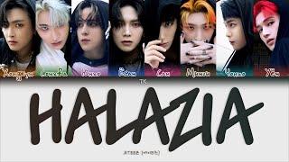 ATEEZ – HALAZIA [ПЕРЕВОД НА РУССКИЙ/КИРИЛЛИЗАЦИЯ Color Coded Lyrics]