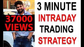 INTRADAY TRADING STRATEGY | 3 minute trading strategy By Manish Arya Research (Hindi)