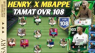 BAWA PULANG HENRY DAN MBAPPE 103 SEKALIGUS! AKHIRNYA TAMAT OVR 108 ANNIVERSARY FC MOBILE INDONESIA!