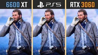 RX 6600 XT vs PS5 vs RTX 3060 | Test in 5 Games