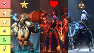 Dota 2 Arcana Tier List