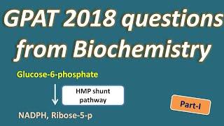 GPAT 2018 questions from Biochemistry - part I