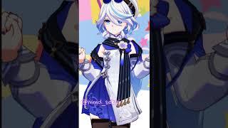 [MMD] Genshin Impact-White Horse-Furina #furina #furinagenshinimpact #genshin #genshinimpact