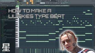 HOW TO MAKE A LIL SKIES TYPE BEAT 🟆 SIDEREAL FL STUDIO TUTORIAL