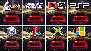 Need for Speed Underground 2 (2004) Java vs GBA vs NDS vs PSP vs GameCube vs PS2 vs XBOX vs PC