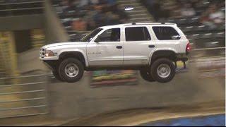 Tuff Truck Dodge Durango-Marty Hansen both runs @ NW Monster Nationals 2016