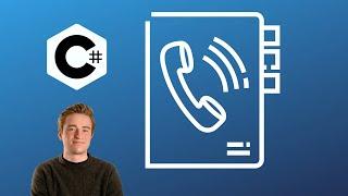 How To Code A Telephone Book In C# | Programming Tutorial For Beginners | Visual Studio 2022