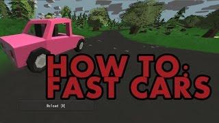 UNTURNED HOW TO #5 - GET FAST CARS