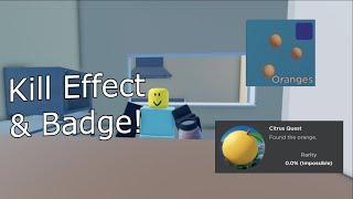 How To Get "Oranges" Kill Effect! | Roblox Arsenal