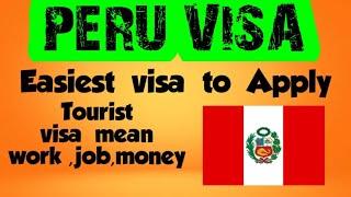 Peru Visit  Visa 2020 ‖ Apply  tourist  visa of peru south American  country