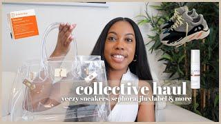 Collective Haul | Yeezy 700 Waverunner, Jluxlabel , Sephora & More! | Zenese Ashley