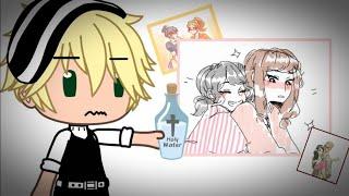 ︎ Adrien Reacts To Different Marinette Ships ︎ | MLB | Gacha Life Skit | Toxic Warning | Original