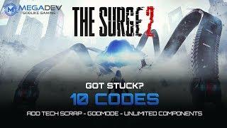 THE SURGE 2 Cheats: Add Tech Scrap, Godmode, Unlimited Components, ... | Trainer by MegaDev