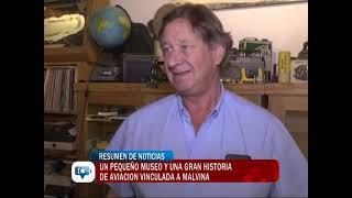 Un pequeño museo y una gran historia de aviación vinculada a Malvinas