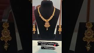 New Necklace Pandat arrived at Ashoka jewellers panipat #jewellery #gold #pendant #diamond