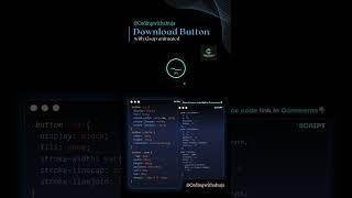 Downloading Button #css #html #html5 #css3 #html5css3 #coding #codinglife #codingtutorial