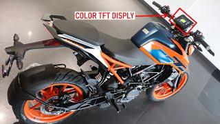 Finally 2024 New Launch KTM Duke 200 TFT Display Orange Color Review7 New Changes | On road Price