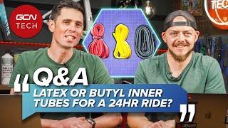 Latex Vs Butyl Tubes, When To Check Waxed Chain Wear, Tart Cherry Juice! - GCN Tech Clinic