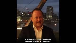 Sadiq Khan has 'brought his office into disrepute' - Peter Fortune AM