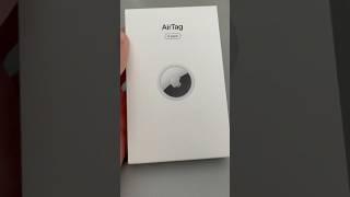 Apple AirTag 4 Pack Unboxing (Compatible with iPhone)