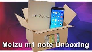 Распаковка Meizu m1 note или... приступим к... ОЙ!