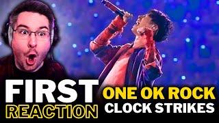 ONE OK ROCK - "Clock Strikes" (LIVE) 2023 Luxury Disease Japan Tour | FIRST TIME REACTION