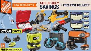 Home Depot 4th Of July Tool Deals!