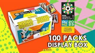 PANINI FIFA Women's World Cup 2023 Sticker - 100 Packs DISPLAY BOX