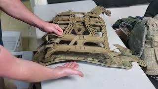 Part 1 of 2: Enhanced Kidney Pad Set-Up for US Army Large Ruck