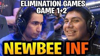 NEWBEE vs INFAMOUS [Game 1+2] Intense Elimination Games TI9 Dota 2
