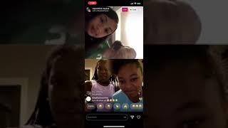 Asya and Paige argue with Macei, Kam and Mirah on live ️ 05/04/20 Live