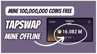 Mine FREE 300,000 Tapswap Coins Daily Without Tapping; Launch Date Revealed?