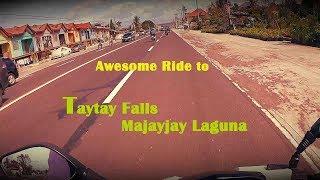 Ride to Taytay Falls - Majayjay Laguna - MotoVlog - SJCAM SJ6- Honda Click 125i