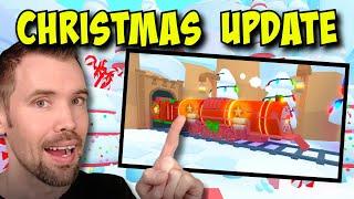 LIVE | HUGE RUDOLF TRAIN and TITANIC GIFTS CHRISTMAS UPDATE PET SIMULATOR 99  | Roblox