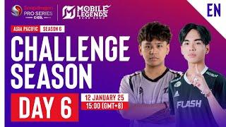  [EN] AP Mobile Legends: Bang Bang | Snapdragon Mobile Challenge Season | Season 6 | Day 6