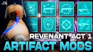 ALL Revenant Artifact Mods Breakdown - (Destiny 2: Episode Revenant)