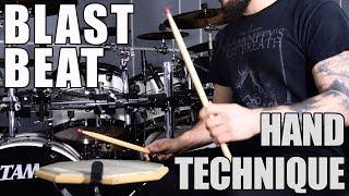 HAND TECHNIQUE / BLAST BEAT [Metal Drumming]