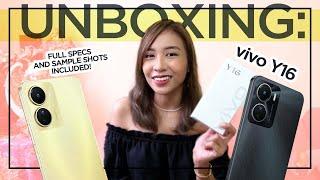 UNBOXING: vivo Y16 | Specs, price, photo, and video samples (with promo until Sept 24)