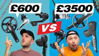 £600 vs £3500 Gravel Groupset