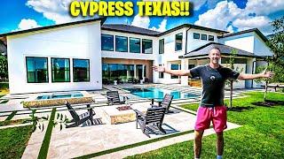 Inside $1,000,000 Fully Custom Mansions in CYPRESS TEXAS!