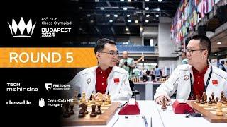 Round 5 | 45th FIDE CHESS OLYMPIAD