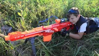 Нёрф Битва на Русском;Подрыв Завода:Nerf  The Undermining Of The Plant