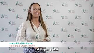 Northern Ireland Young Entreprenuer FSB 2022 Award Winner - Jenna Hill, CHILL Gas Ltd