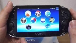 PlayStation Vita Home Menu - ASMR プレイステーション ヴィータ ホーム画面