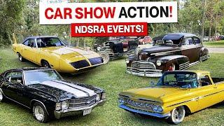 Amazing Small Town North Dakota Car Shows! Lisbon and Fort Ransom NDSRA Rod Run Events!