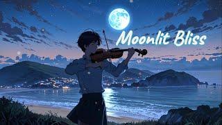 Moonlit Bliss: Violin Cello Piano / Relaxing / Sleeping / Healing